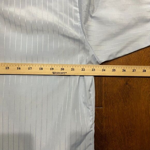 Roper Western Wear Pearl Snap Button Front Baby Blue Shirt Men's Size Large - Picture 7 of 8